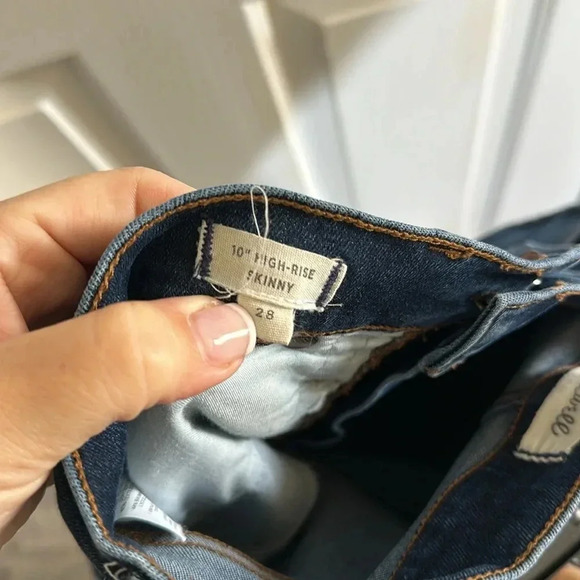 Madewell Hi Rise Skinny Jeans Size 28 - Picture 5 of 5